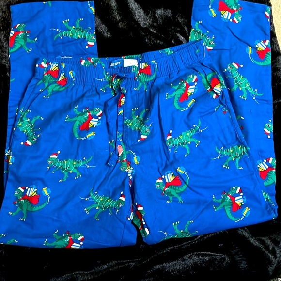 NWOT Blue Old Navy Pajama Pants-Size Large - Picture 3 of 5